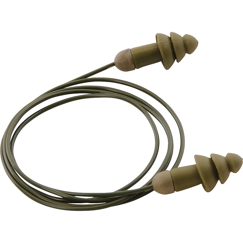 Moldex Rockets Corded Earplugs, 27dB, Camouflage, 50/Box (6485) image 1