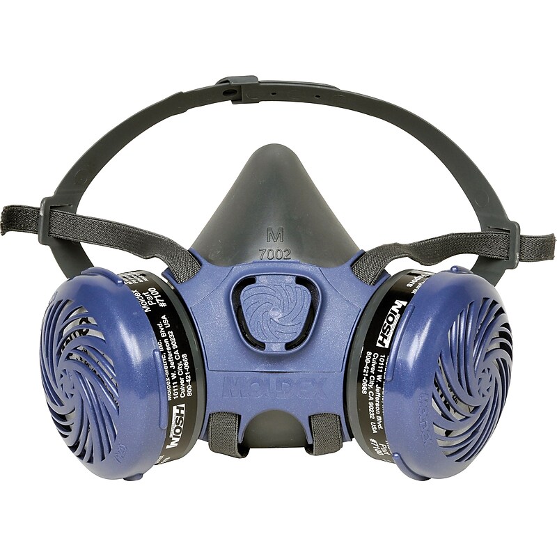 Moldex Oil-Free Paint Spray/Pesticide Pre-Assembled Respirator, Size Medium, Each image 1