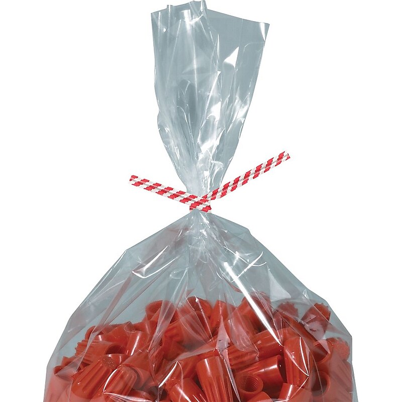 7" Paper Twist Ties, 1000/Carton (PBT7W) image 1