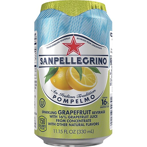 San Pellegrino® Sparkling Fruit Beverages, Pompelmo/Grapefruit 11.15 Oz