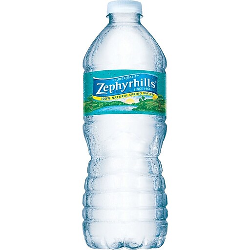 Zephyrhills® 100 Natural Spring Water, 16.9ounce Plastic Bottle, 24