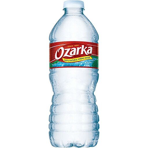 Ozarka® 100 Natural Spring Water 16.9ounce Plastic Bottle, 24/Box