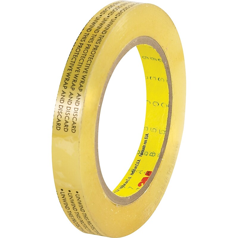 3M 665 Double Sided Film Tape, 1/2" x 72 yds., 6/Pack image 1
