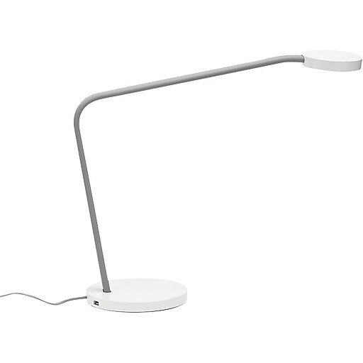 Poppin Limber Led Desk Lamp Gray 101675 Staples