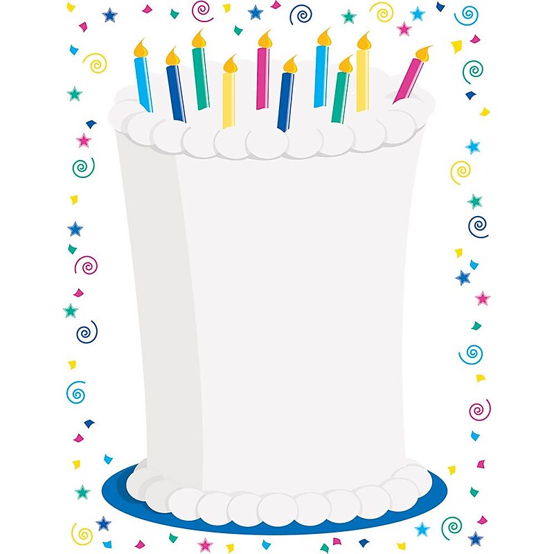 Great Papers! Cake Letterhead, 80/Pack (2014251) image 1
