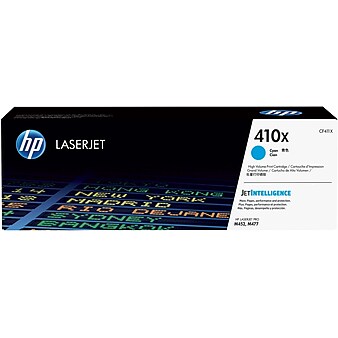 HP 410X Cyan High Yield Toner Cartridge (CF411X)