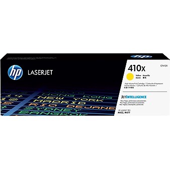 HP 410X Yellow High Yield Toner Cartridge (CF412X)