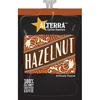 FLAVIA® ALTERRA® Hazelnut Coffee Freshpacks, 100/Carton (MDRAA185)
