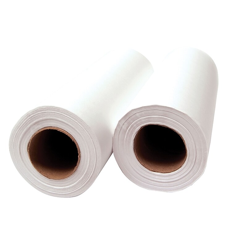 Medical Arts Press Smooth Headrest Paper, 8.5" W x 225' Ft, White, 25/Carton (518M) image 1