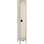 Safco® Steel Locker, Single-Tier, Tan, 78"H x 12"W x 18"D (5522TN)~#|#~s1000666_sc7