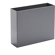 Poppin, File Box, Dark Gray (102734)