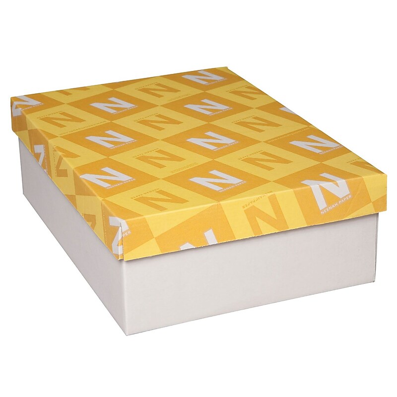 Neenah Capitol Bond light cockle 25% cotton #10 24# Bright white Recycled image 1