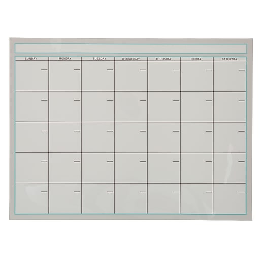 Dry Erase Calendar Staples : Office by martha stewart™ dry erase monthly calendar Dry Erase Calendar Staples : Office by martha stewart™ dry erase monthly calendar