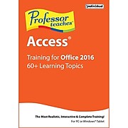 Individual Software Professor Teaches Access 2016 for Windows (1 User) [Download]