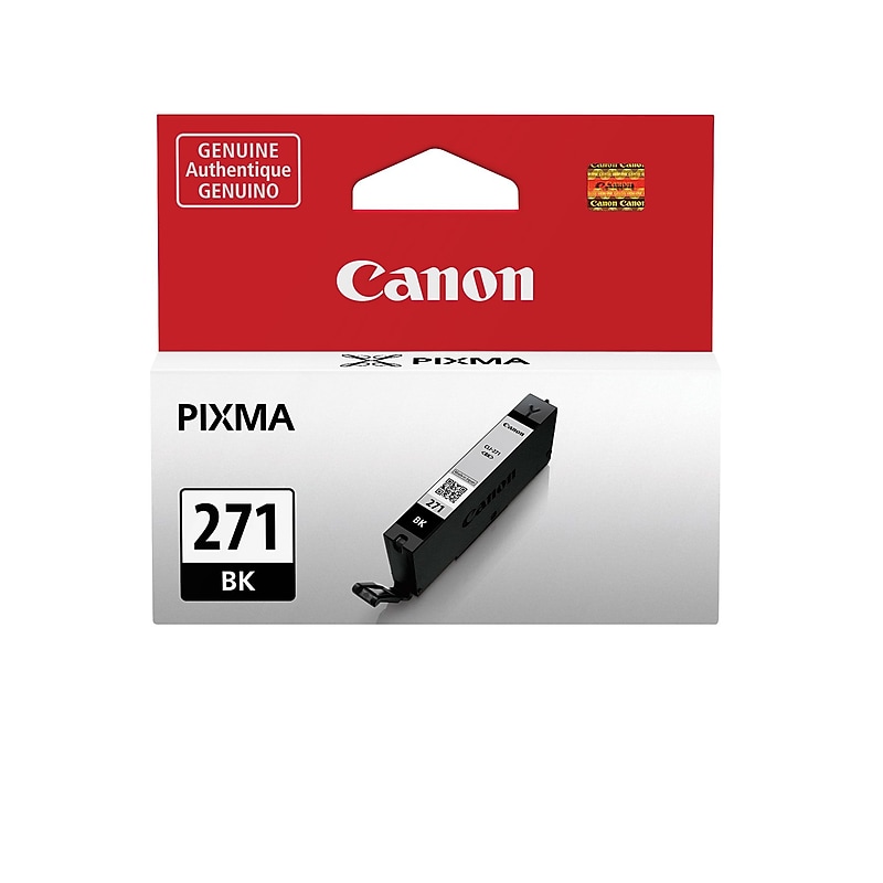 Canon 271 Black Standard Yield Ink Cartridge (0390C001) image 1