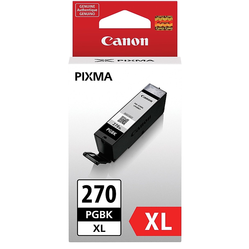 Canon 270 PGBK XL Black High Yield Ink Cartridge (0319C001) image 1