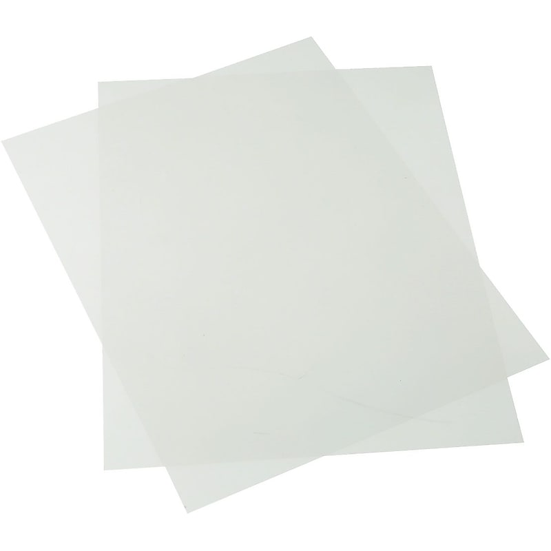 Accuform Transparency Film Inserts for Evacuation Map Holder, 8.5" x 11", 2/Pack (DTA213) image 1