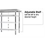 Alera Rectangular Steel Table, Stainless (XS-7230)~#|#~s1003970_sc7