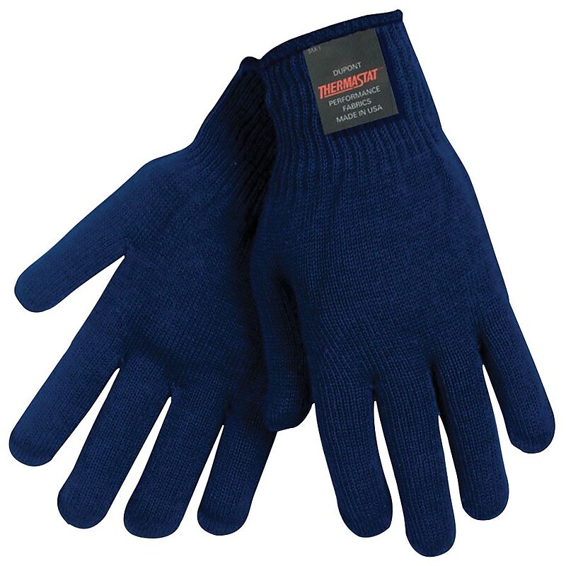Memphis Gloves Thermastat Thermal Insulation Glove, 10 Gauge Hollow Core Fiber, Blue, Large (9622) image 1