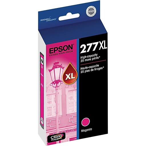 Epson 277XL Magenta High Yield Ink Cartridge at Staples