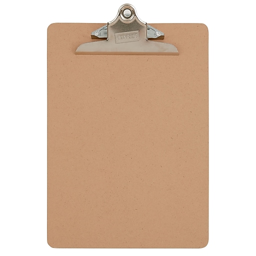 Staples® Hardboard Clipboard, 9" x 12.5" at Staples