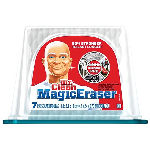 Mr. Clean® Magic Eraser Outdoor Pro, 7/Pack Staples