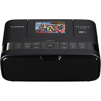 Canon SELPHY CP1200 Wireless Single-Function Color Inkjet Photo Printer Black (0599C001)