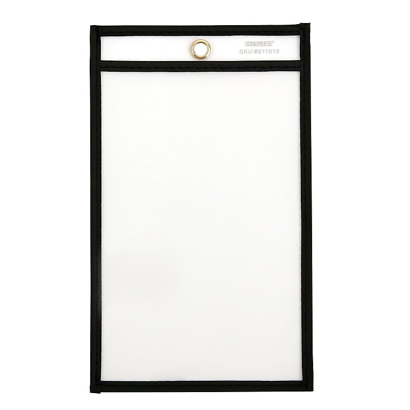 Staples Shop Ticket Holder, 5" x 8", Sewn, 25/Pack (17699) image 1