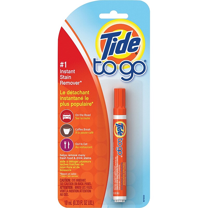 Tide To Go Laundry Stain Remover Pen, 0.33 oz., 6/Carton (01870) image 1