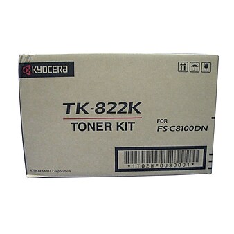 Kyocera TK-822K Black Standard Yield Toner Cartridge