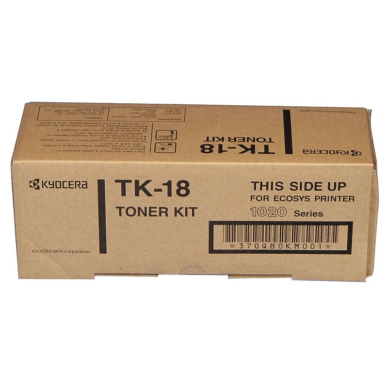 Kyocera TK-18 Black Standard Toner Cartridge image 1