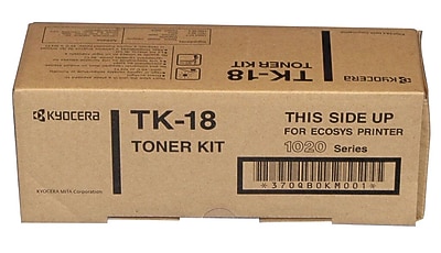 Kyocera TK-18 Black Standard Toner Cartridge Sansujyuku sansujyuku.com