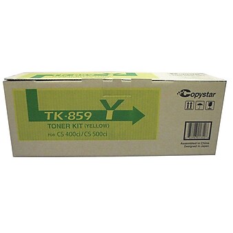 Kyocera TK-859Y Yellow Standard Yield Toner Cartridge