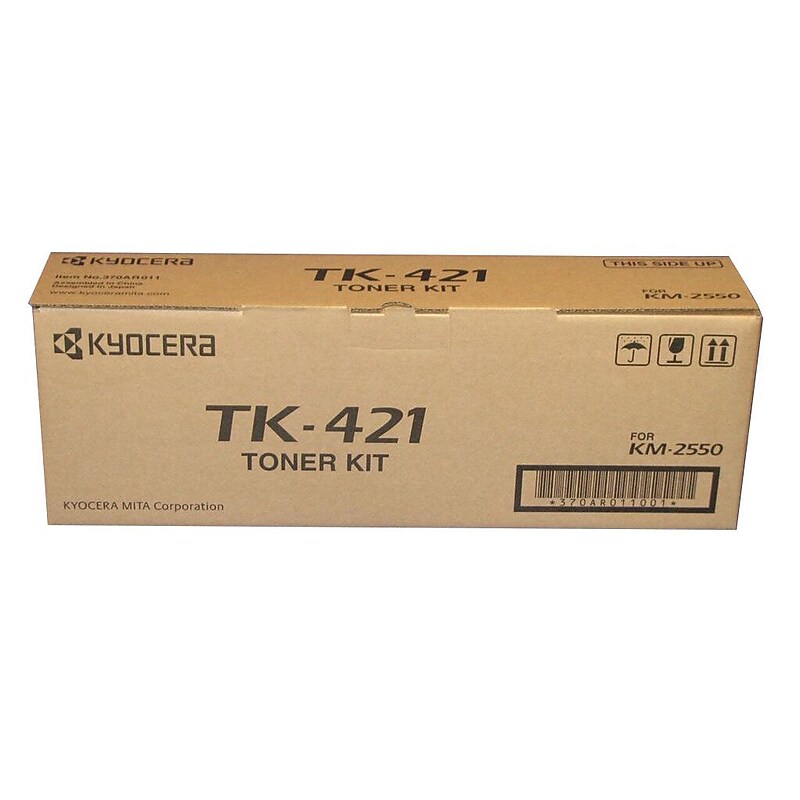 Kyocera TK-421 Black Standard Toner Cartridge image 1
