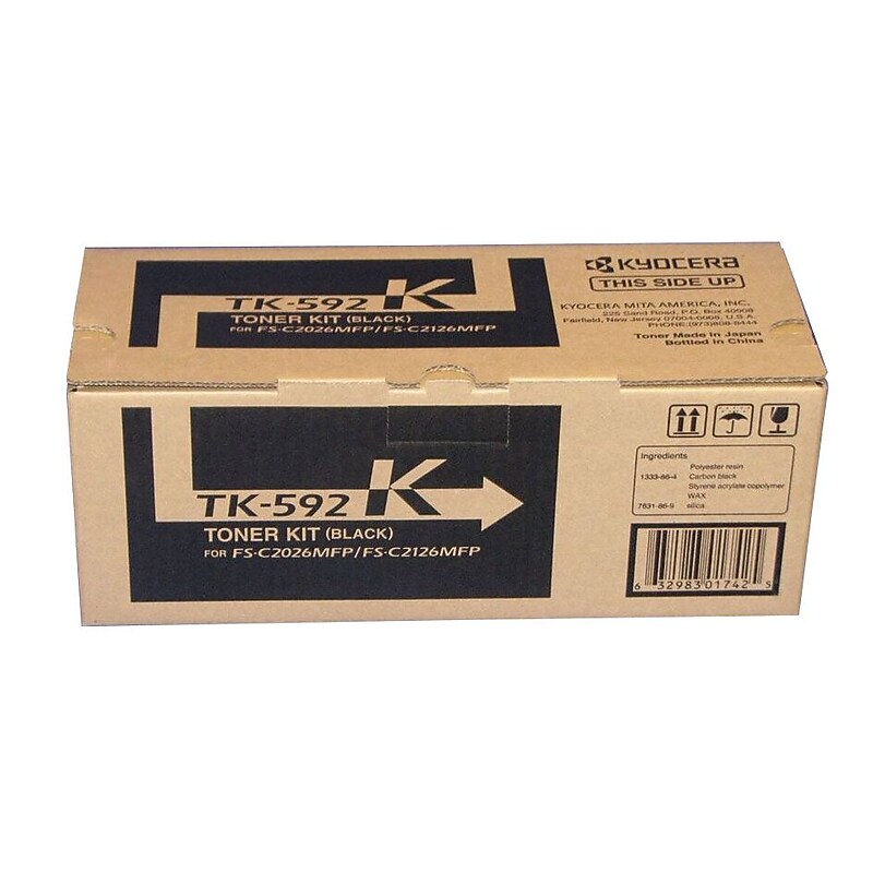 Kyocera TK-592 Black Standard Yield Toner Cartridge image 1