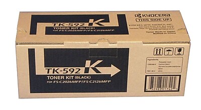 Kyocera TK-592 Black Standard Yield Toner Cartridge Sansujyuku sansujyuku.com