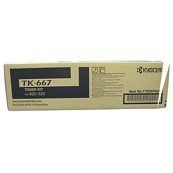Kyocera TK-667 Black Standard Yield Toner Cartridge