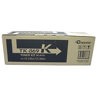 Kyocera TK-869K Black Standard Yield Toner Cartridge