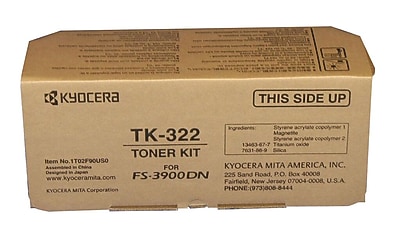 Kyocera TK-322 Black Standard Yield Toner Cartridge Sansujyuku sansujyuku.com