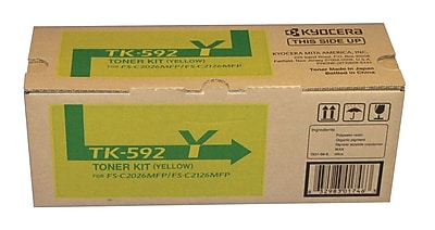 Kyocera TK-592Y Yellow Standard Yield Toner Cartridge Sansujyuku sansujyuku.com