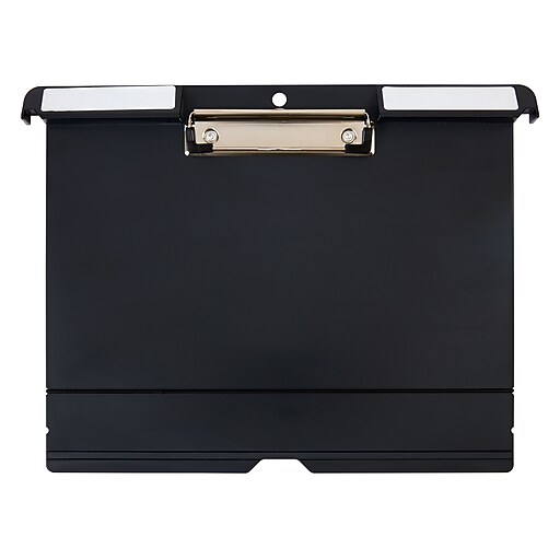 Staples Plastic Filing Clipboard, Letter Size, Black at Staples