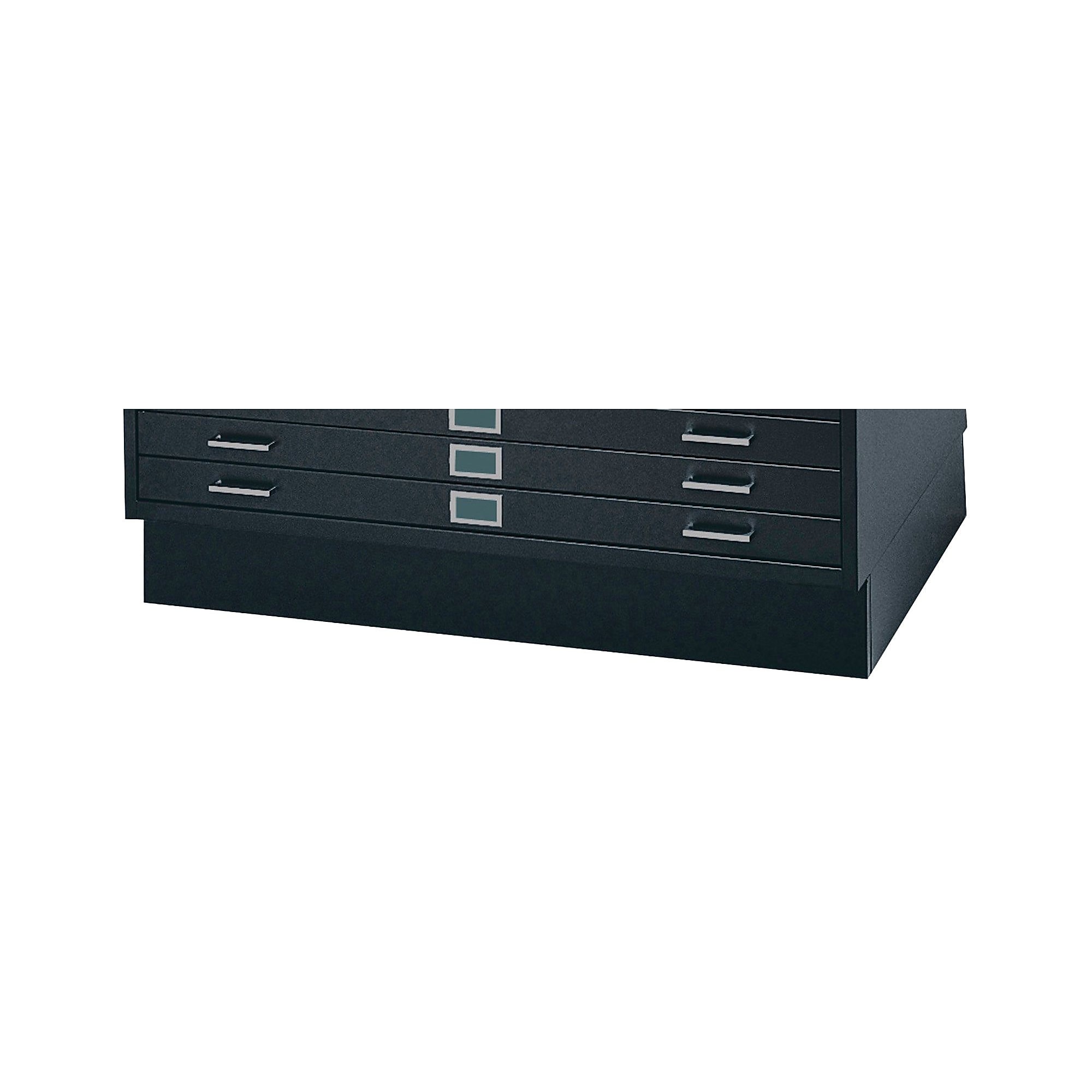 SAFCO Closed Base Flat File Cabinet, Black (4995BLR) Sansujyuku sansujyuku.com