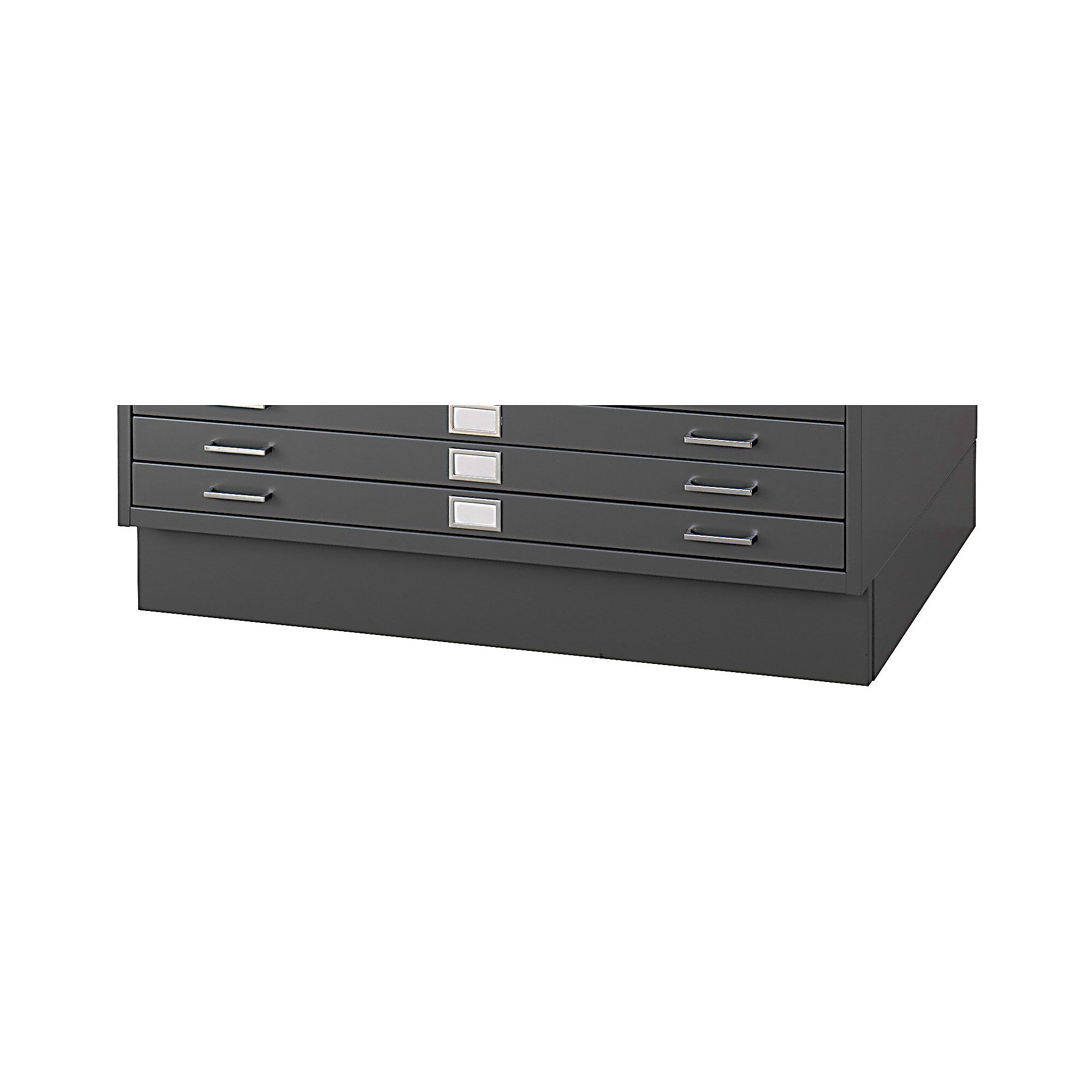 SAFCO Closed Base Flat File Cabinet, Black (4997BLR) Sansujyuku sansujyuku.com