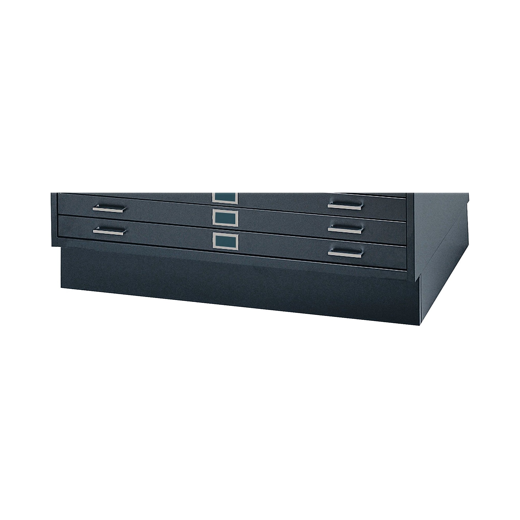 SAFCO Closed Base Flat File Cabinet, Black (4999BLR) Sansujyuku sansujyuku.com