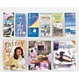 Safco Clear2c Brochure Holder, 23.5" x 28", Vertical, Wall Mounted, Clear Plastic (5666CL)~#|#~s1012309_sc7