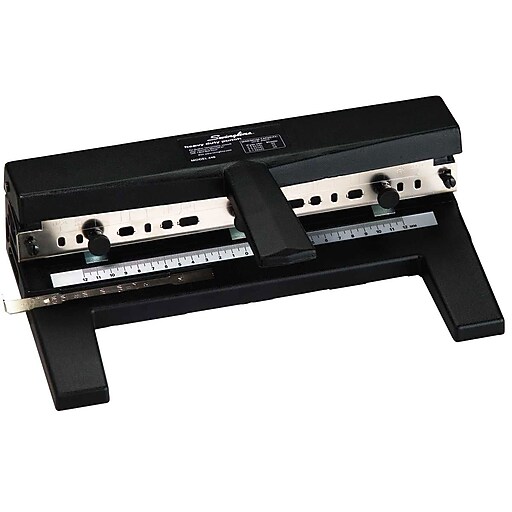 Swingline® HeavyDuty 2 to 7Hole Punch, 40 Sheet Capacity Staples