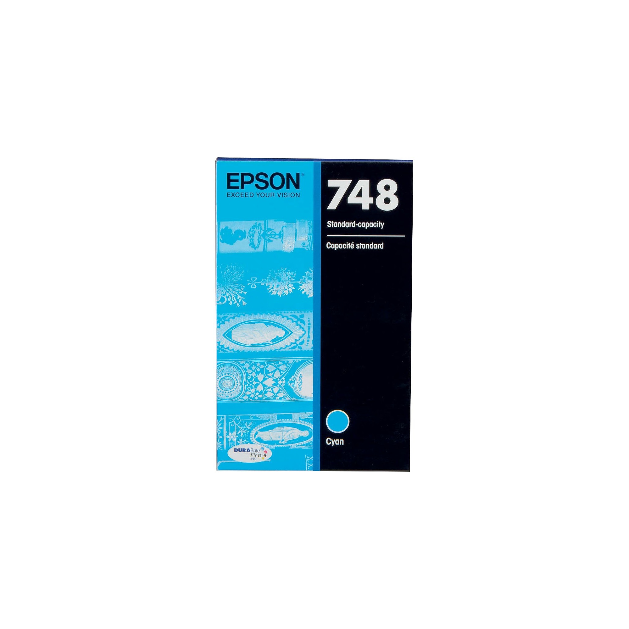 Epson T748 Cyan Standard Yield Ink Cartridge Sansujyuku sansujyuku.com