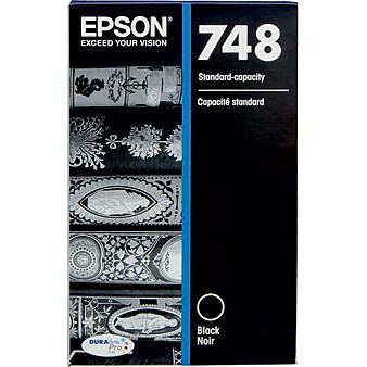 Epson T748 Black Standard Yield Ink Cartridge