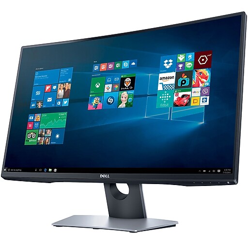 Dell SE2716H 27" Curved Monitor, Black Staples
