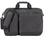 Solo New York Duane Hybrid Polyester Briefcase, Laptop Compatible, Grey (UBN31010)~#|#~s1013821_sc7
